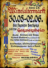 Aktuelle Bilder vom Mittelaltermarkt in Germersheim 2024