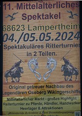 Aktuelle Bilder vom Mittelaltermarkt in Lampertheim 2024