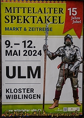 Aktuelle Bilder vom Mittelalter Spektakel in Ulm - Kloster Wiblingen 2024